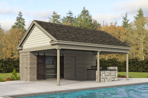 Traditional House Plan - Park Place 68985 - Front Exterior