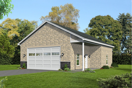 Traditional House Plan - 69189 - Front Exterior