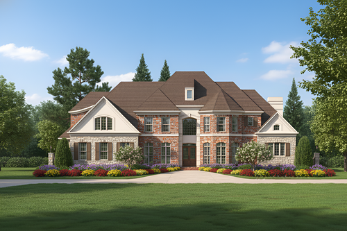 European House Plan - 69995 - Front Exterior