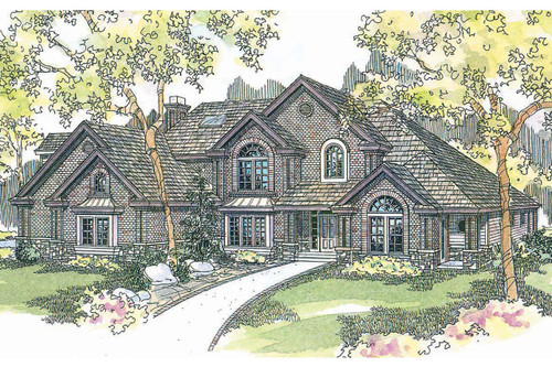 Classic House Plan - Bellingham 70051 - Front Exterior