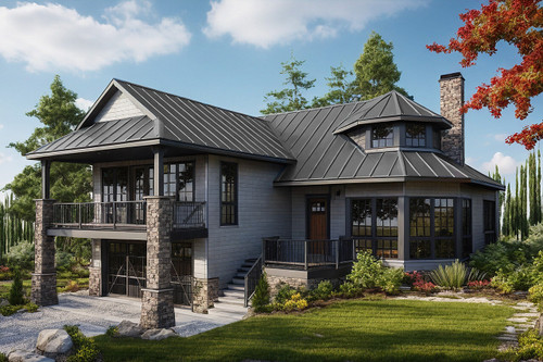 Cape Cod House Plan - Cedar Hill 70297 - Front Exterior