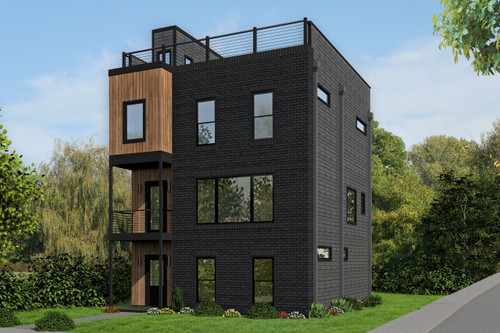 Modern House Plan - Claiborne 70764 - Front Exterior