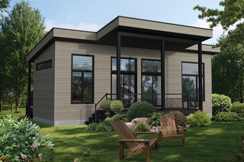 Contemporary House Plan - 72363 - Front Exterior