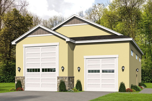 Traditional House Plan - 72590 - Front Exterior