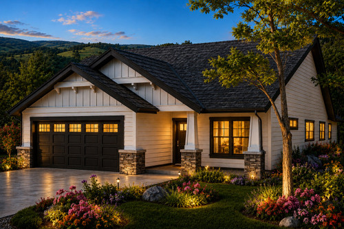 Cottage House Plan - Redrock 72736 - Front Exterior