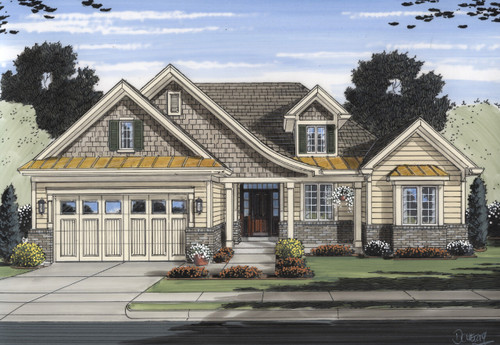 Country House Plan - The Turnberry 73031 - Front Exterior