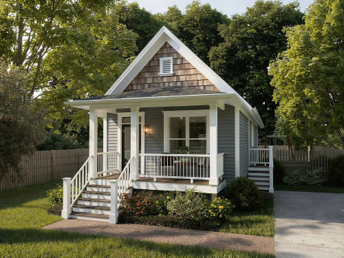 Cottage House Plan - 73518 - Front Exterior