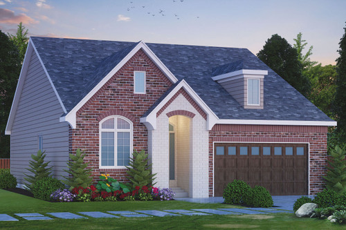 European House Plan - Josette 75536 - Front Exterior