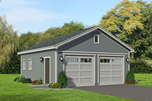 Traditional House Plan - 76552 - Front Exterior