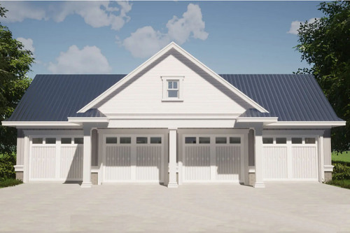 Farmhouse House Plan - 76944 - Front Exterior