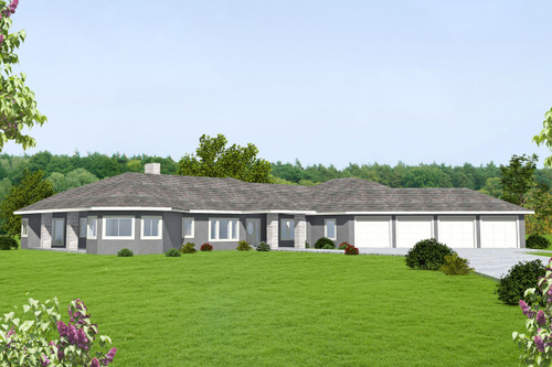 Craftsman House Plan - 77845 - Front Exterior