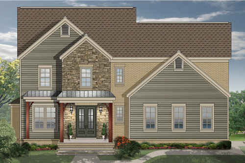 Craftsman House Plan - 77938 - Front Exterior