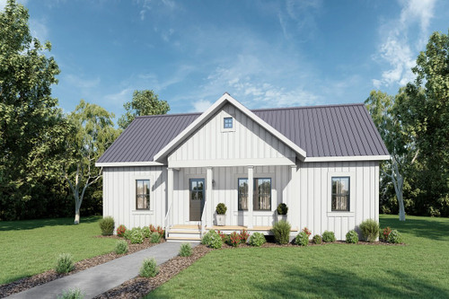 Cottage House Plan - 78251 - Front Exterior