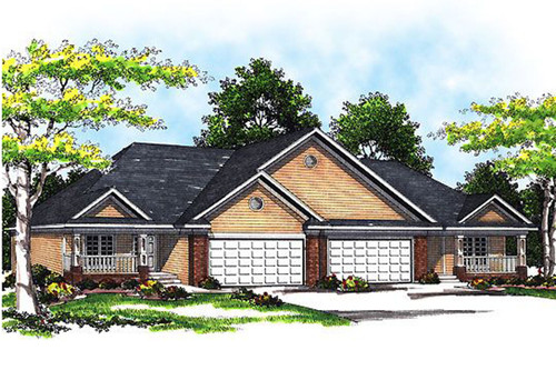 Traditional House Plan - 78784 - Front Exterior