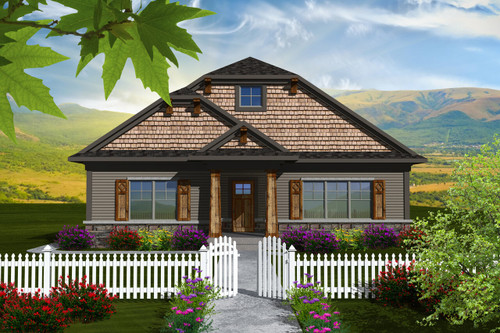 Craftsman House Plan - 79445 - Front Exterior