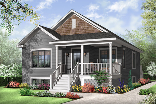 Ranch House Plan - Larkspur 80157 - Front Exterior