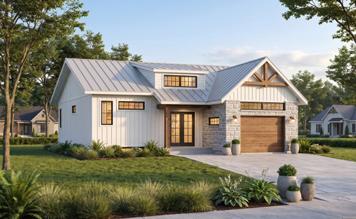 Country House Plan - Urban Valley 2 80235 - Front Exterior
