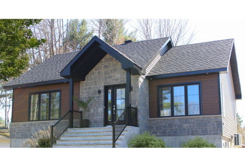 Modern House Plan - Barrington 80299 - Front Exterior