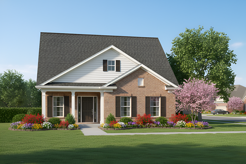 Traditional House Plan - 80542 - Front Exterior