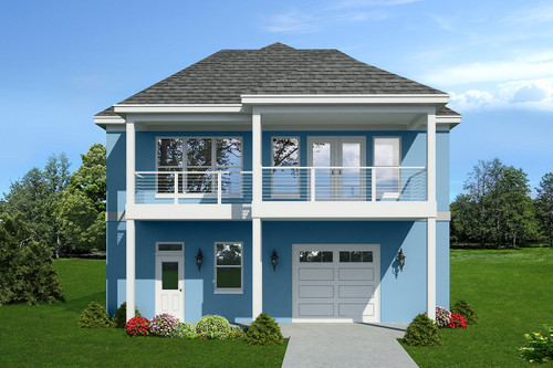 Traditional House Plan - Summer Crest 80664 - Front Exterior