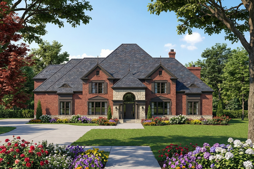 European House Plan - 81977 - Front Exterior