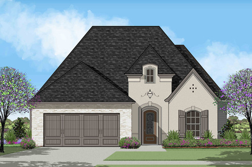 European House Plan - 82916 - Front Exterior