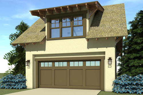 Craftsman House Plan - 83155 - Front Exterior