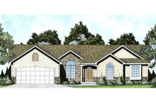 Traditional House Plan - 83480 - Front Exterior