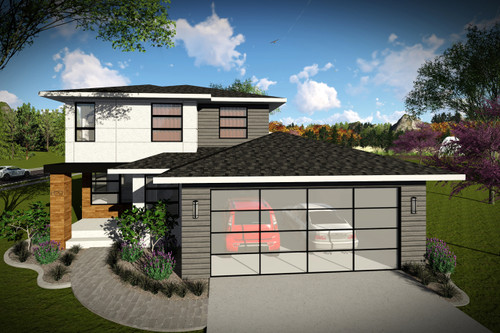 Contemporary House Plan - 83705 - Front Exterior