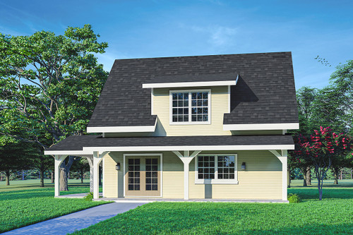Cottage House Plan - Bayberry Cottage 85054 - Front Exterior