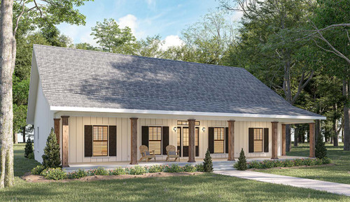 Country House Plan - 85205 - Front Exterior