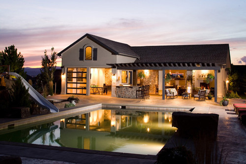Tuscan House Plan - Mountain Casita 85405 - Exterior