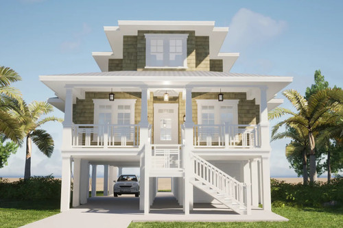 Cape Cod House Plan - Fenton 89217 - Front Exterior