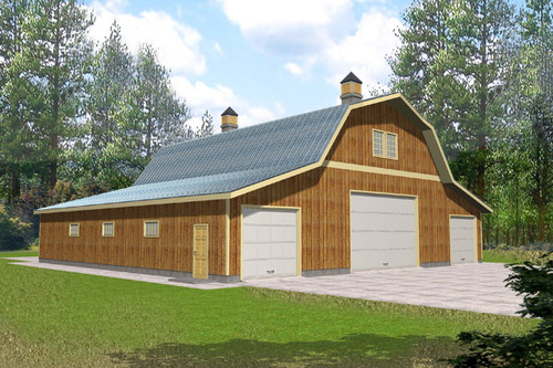 Farmhouse House Plan - 89368 - Front Exterior