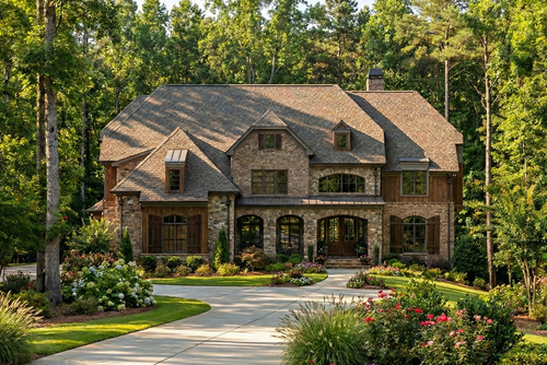 Lodge Style House Plan - 89568 - Front Exterior