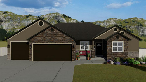 Traditional House Plan - Benbow 90258 - Front Exterior