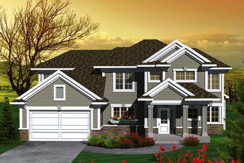 Traditional House Plan - 90656 - Front Exterior