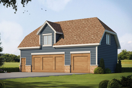 Craftsman House Plan - 91352 - Front Exterior