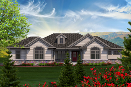 Traditional House Plan - 91800 - Front Exterior