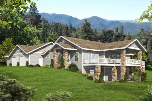 Craftsman House Plan - 91938 - Front Exterior