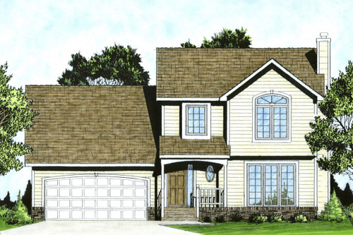 Traditional House Plan - 92982 - Front Exterior