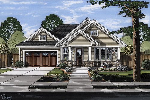 Cottage House Plan - Addison 93458 - Front Exterior