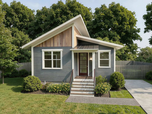 Modern House Plan - 93732 - Front Exterior