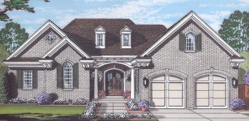 Ranch House Plan - The Vicksburg 94986 - Front Exterior