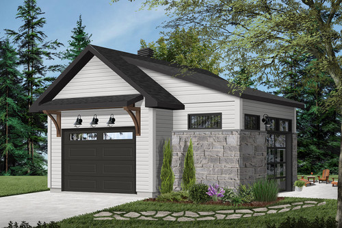 Craftsman House Plan - The Nook 95360 - Front Exterior