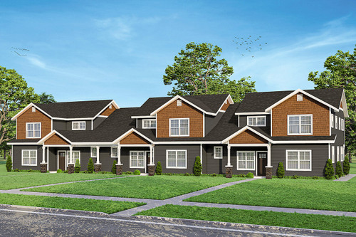 Craftsman House Plan - Weymouth 95834 - Front Exterior