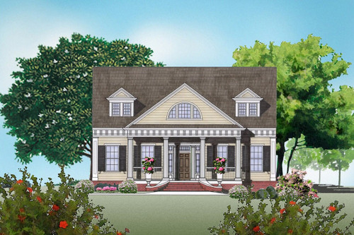 Classic House Plan - 96226 - Front Exterior