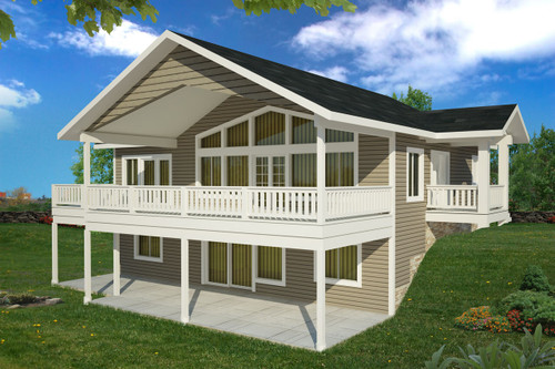 Craftsman House Plan - 96287 - Front Exterior