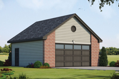 Traditional House Plan - 98145 - Front Exterior