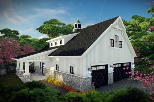 Farmhouse House Plan - 98676 - Front Exterior